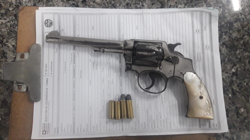 Arma de fogo apreendida