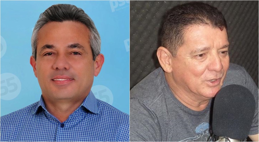 Edilson Capote e Manin Rêgo