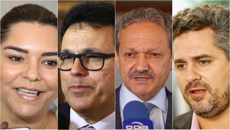 Janainna, Zé Santana, Wilson e Pablo