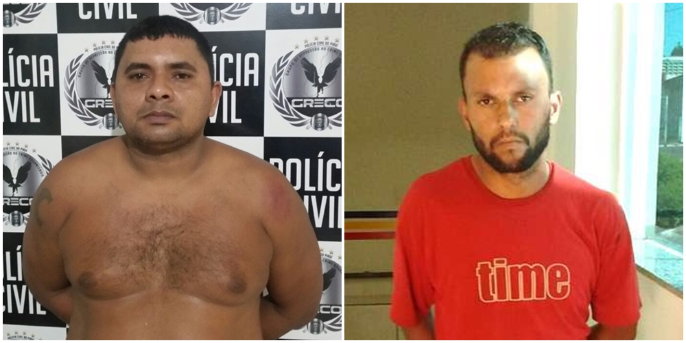 O piauiense: Marcelo Negão à esquerda e o mineiro: Raimundo à direita
