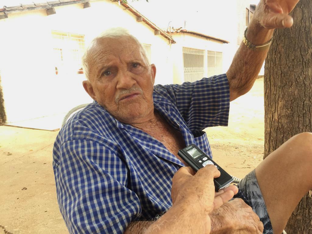  Senhor José Antônio da Luz, Seu Dedé, acredita na recuperação da via
