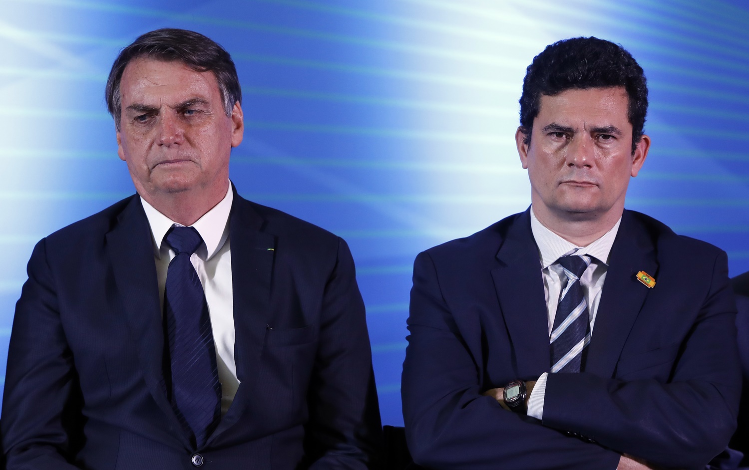 Jair Bolsonaro e Sérgio Moro