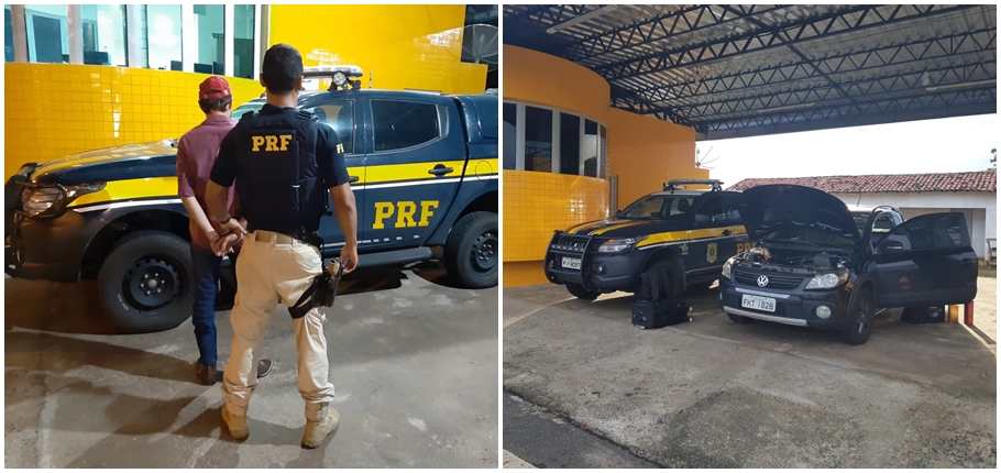 Homem preso no posto de Piripiri