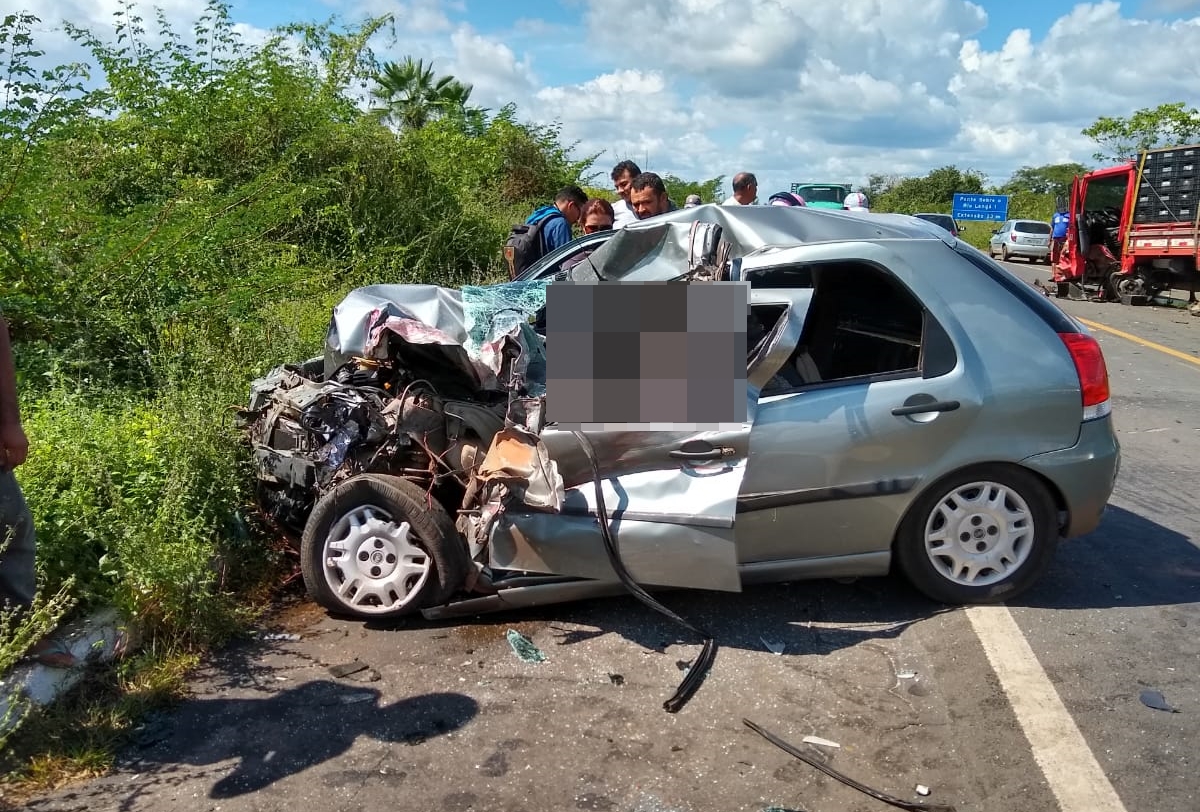Acidente deixa uma pessoa morta na BR 343 em Campo Maior
