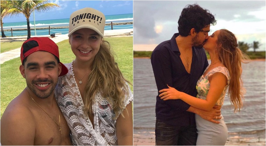 Gabriel Diniz e a namorada