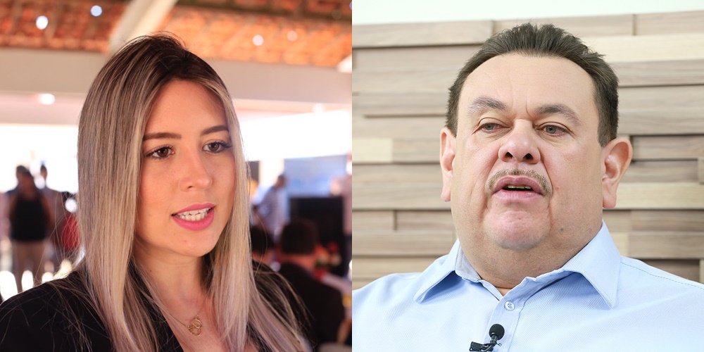 Anamelka Cadena e Silas Freire 