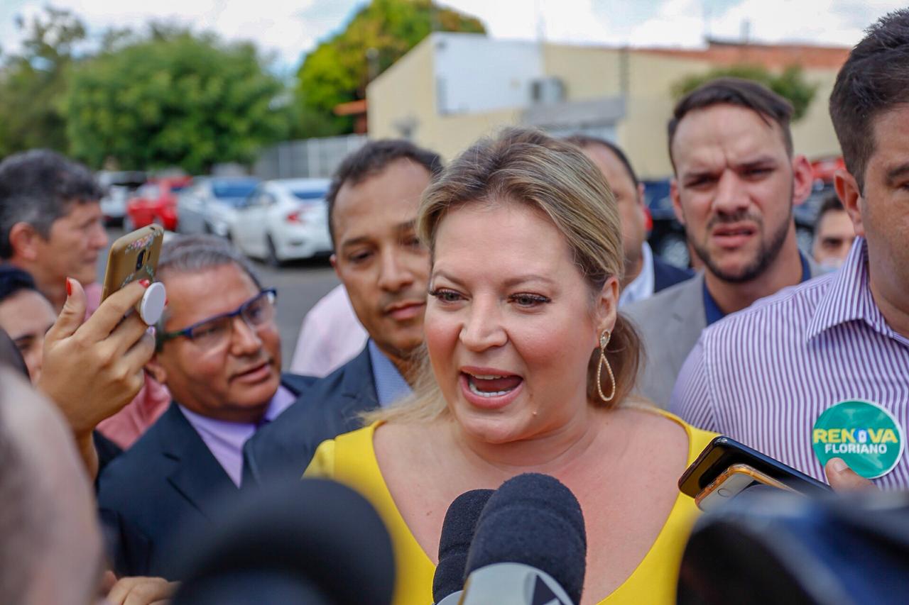 Deputada federal Joice Hasselmann em Teresina 