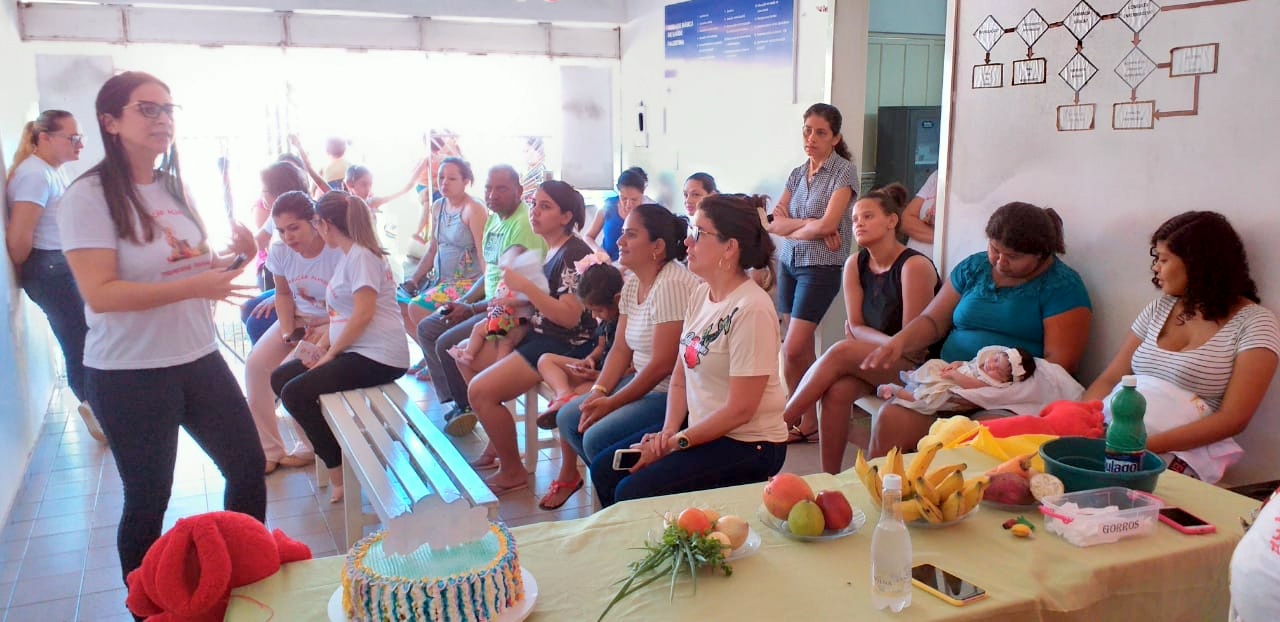 Prefeitura de Esperantina realiza oficina de introdução alimentar para bebês