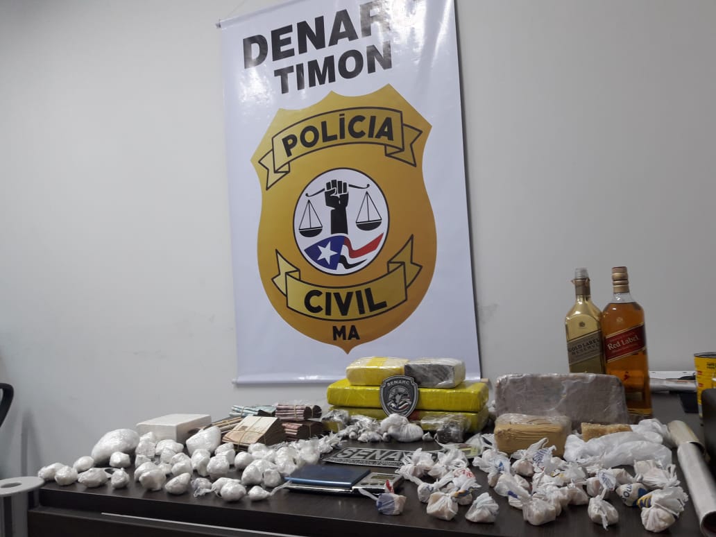 Droga encontrada pela Denarc