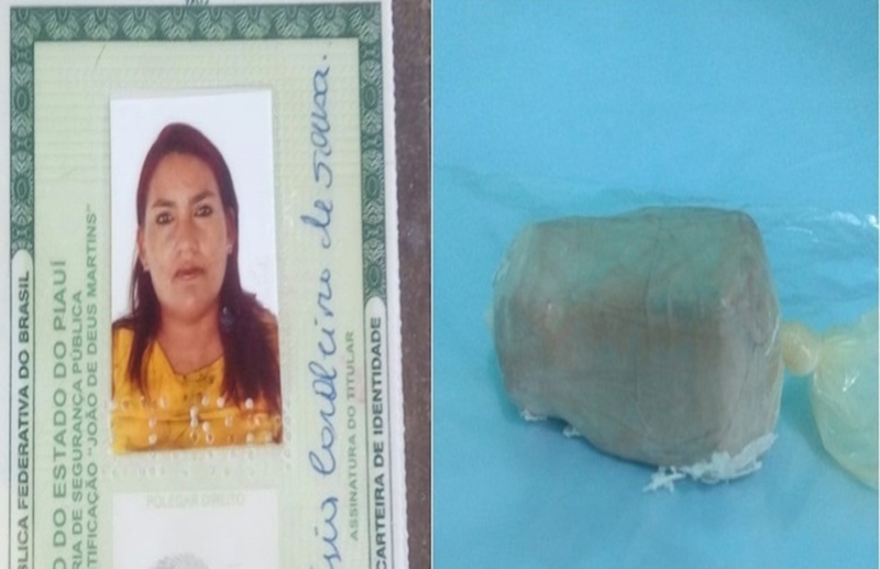 Mulher presa em Esperantina com drogas