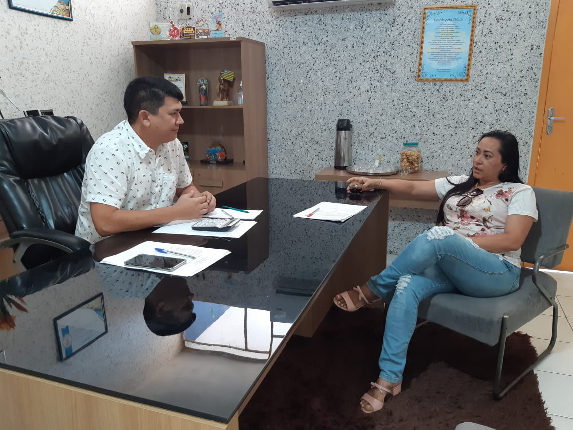 Prefeito Rubens Vieira e Lucinha