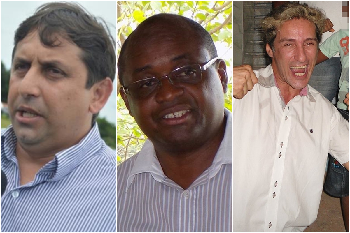 Lourival Bezerra, Chico Antônio e Felipe Santolia