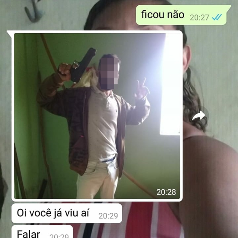 Ameaças contra a vítima