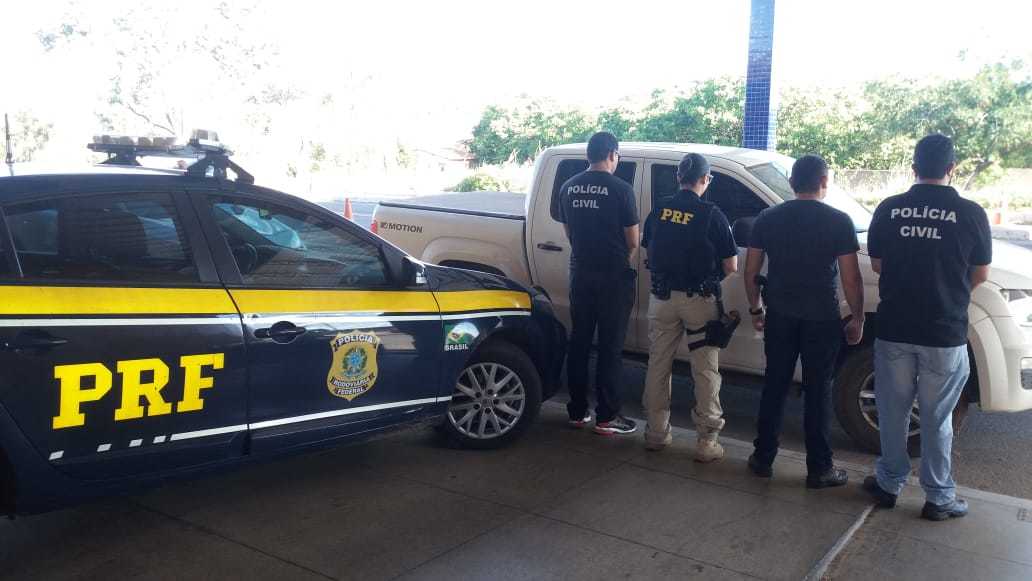 PRF recupera veículo com placa clonada. 