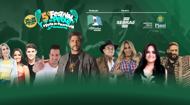 Atrações do Festival do Peixe de Esperantina