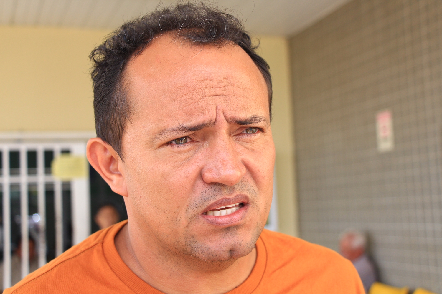 Evandro Silva, pai do estudante Gabriel Brenno
