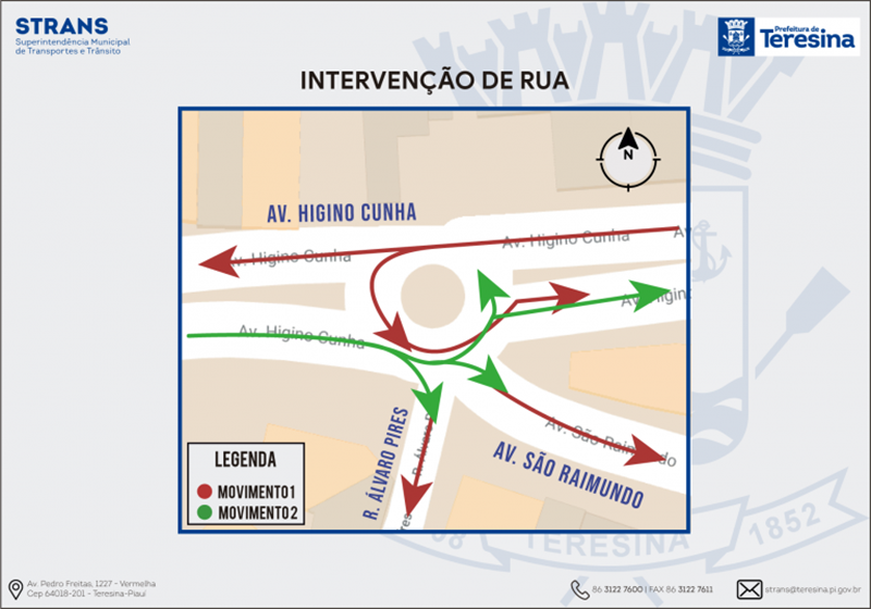 Mudança na Rua São Raimundo, no bairro Piçarra