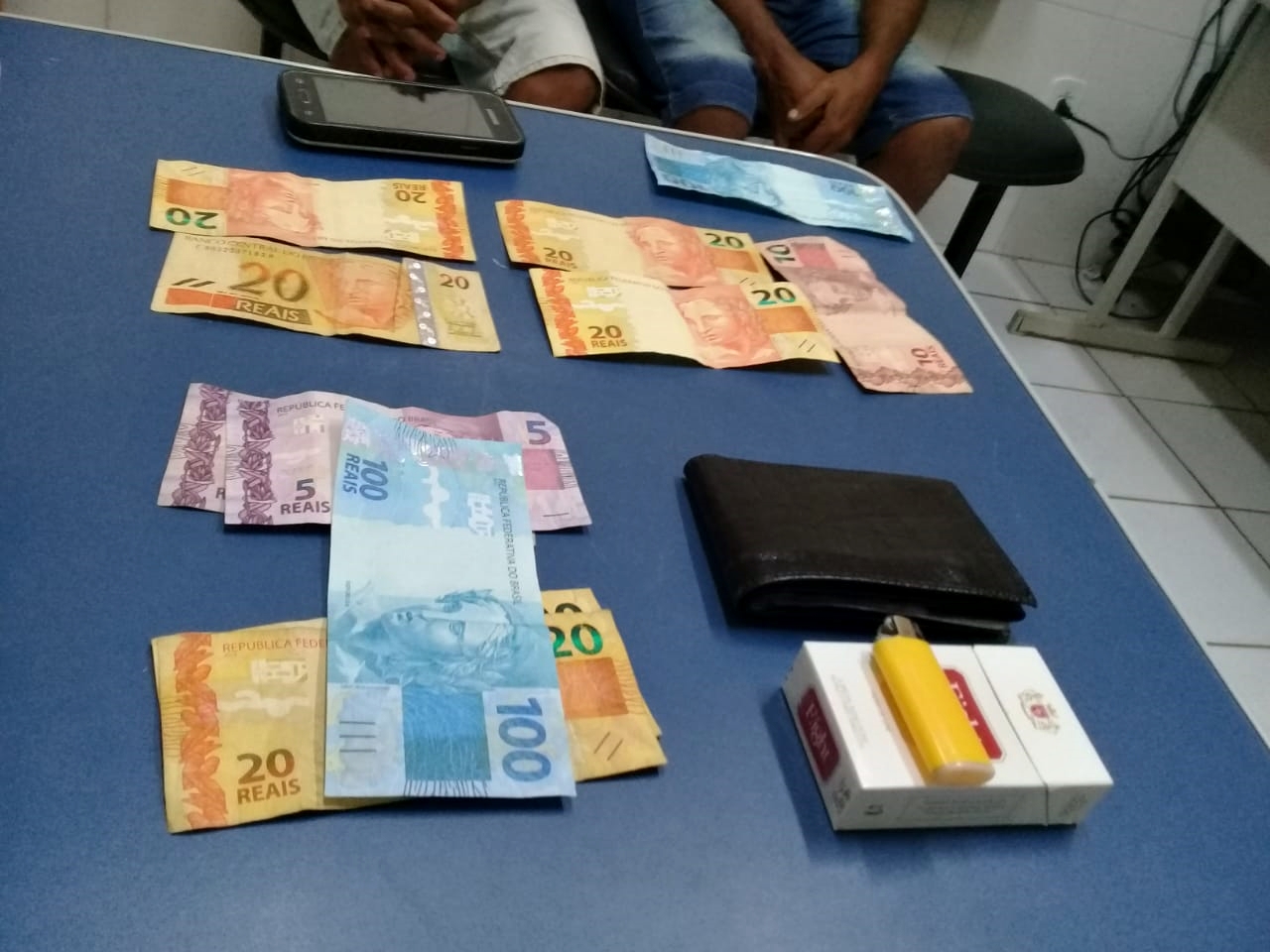 Dinheiro apreendido
