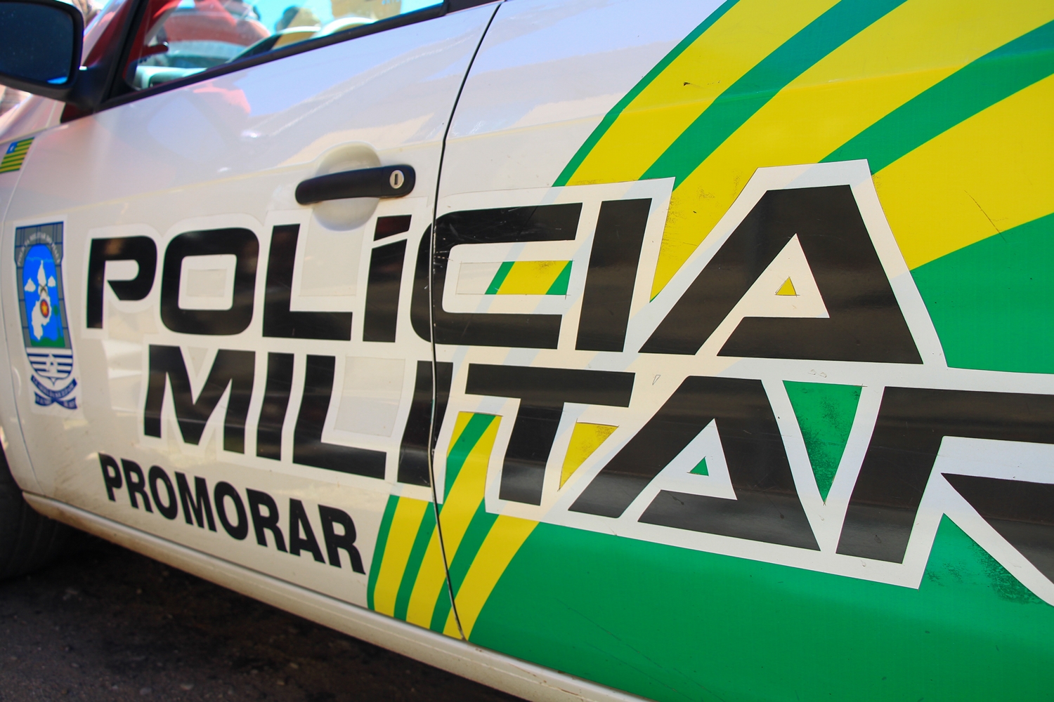 Viatura da Companhia Independente de Policiamento do Promorar