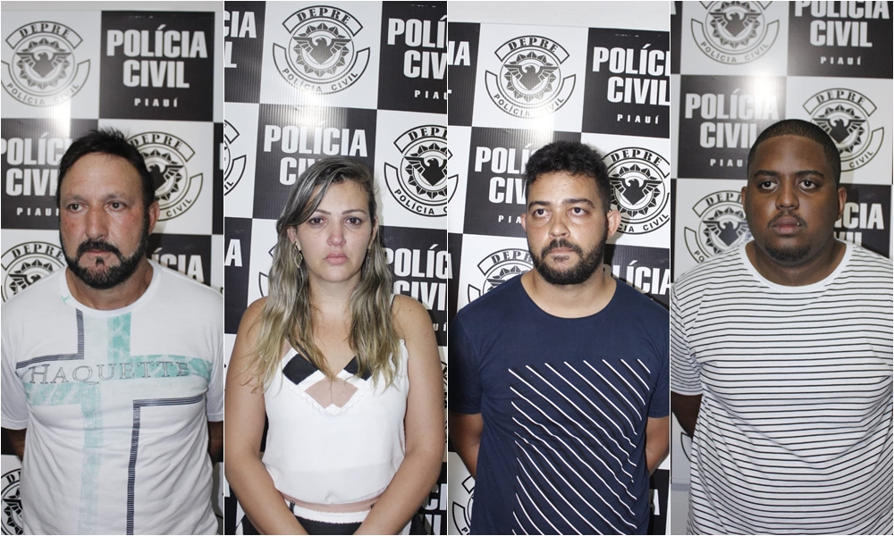 Valdir, sua esposa, além de Elilton e Pedro Vitor tiveram as prisões decretadas durante audiência de custódia