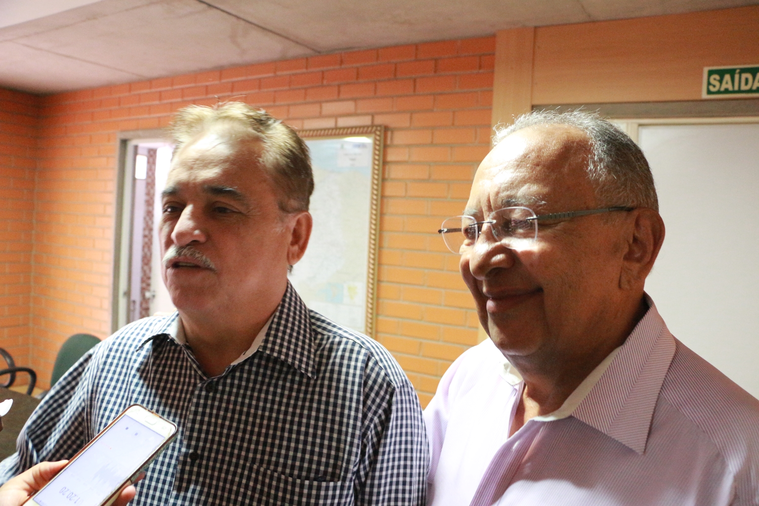 Dr. Pessoa e Robert Rios