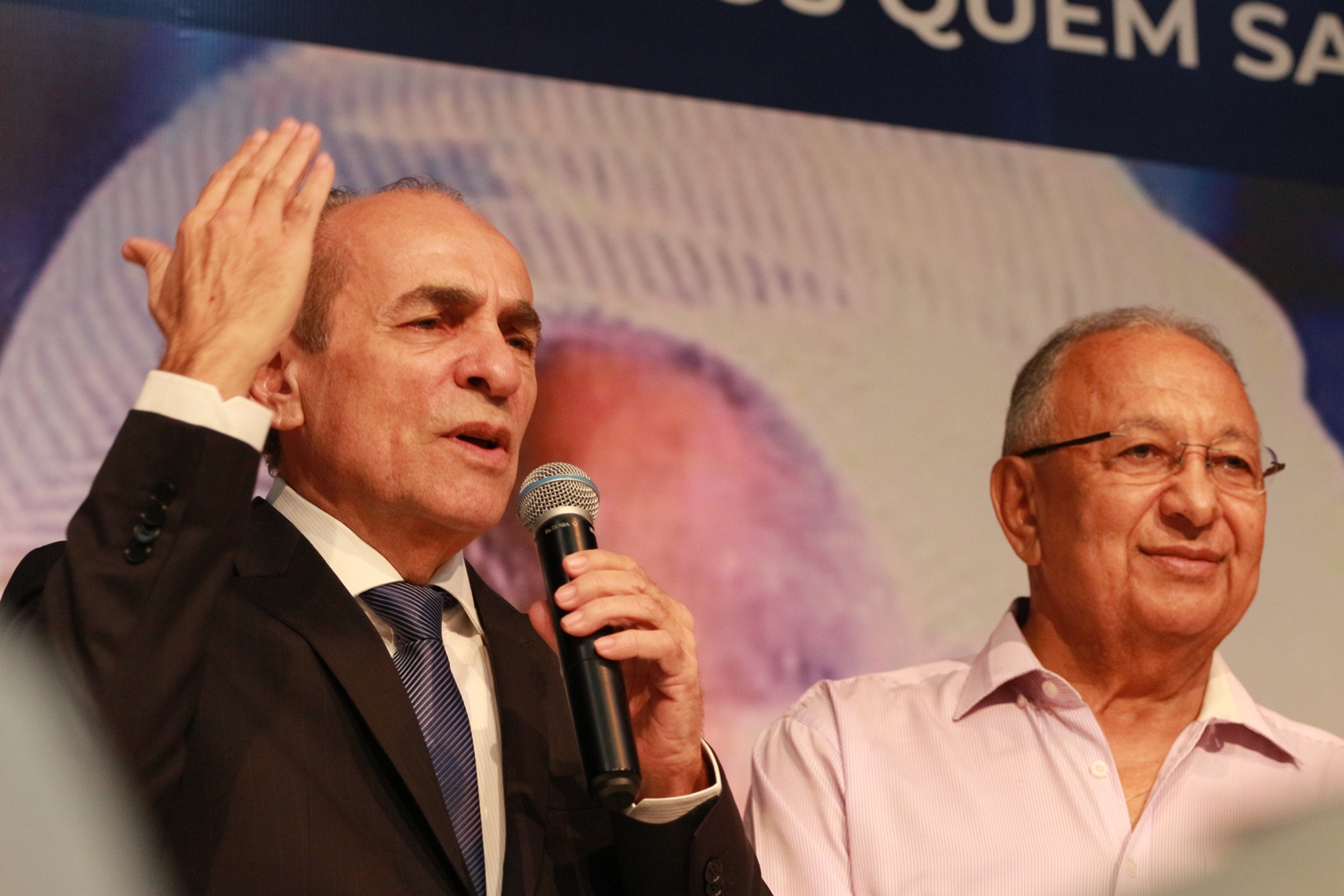 Marcelo Castro ao lado de Dr. Pessoa