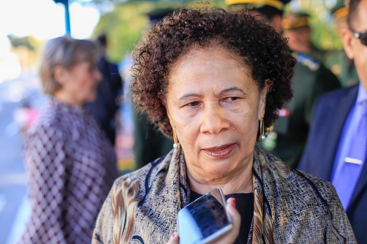 A vice-governadora do Piauí, Regina Sousa, também marcou presença na comemoração