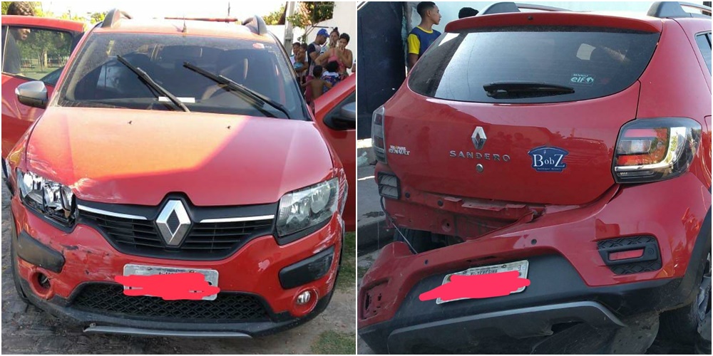 Carro recuperado pela POLINTER
