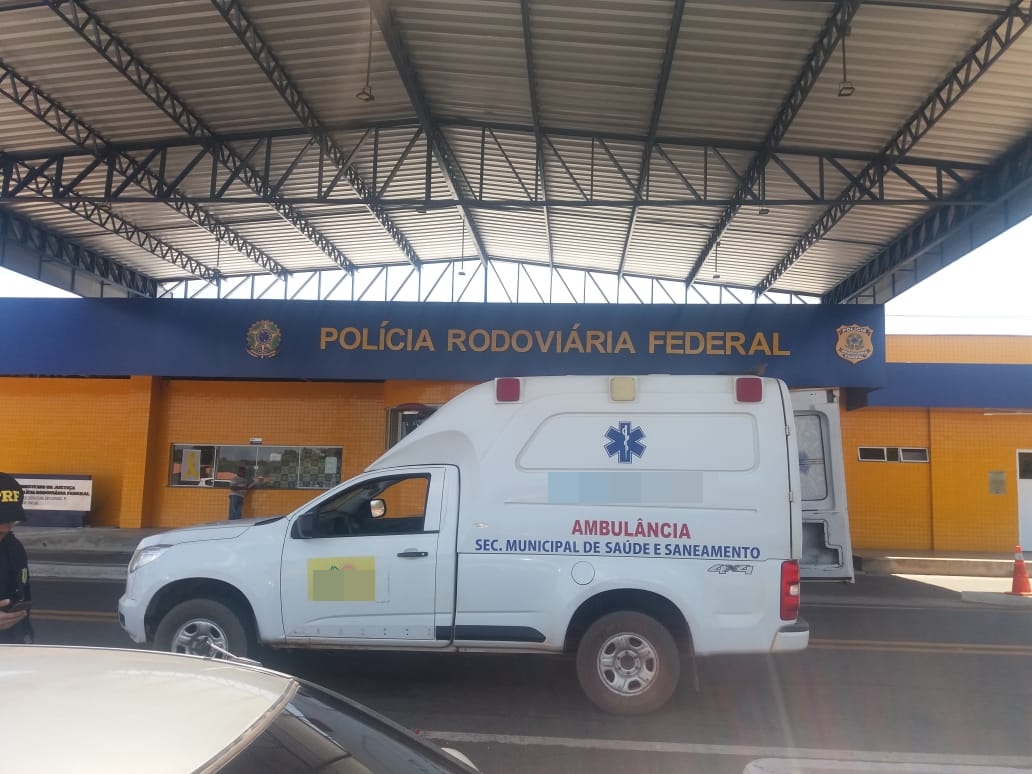 Ambulância apreendida
