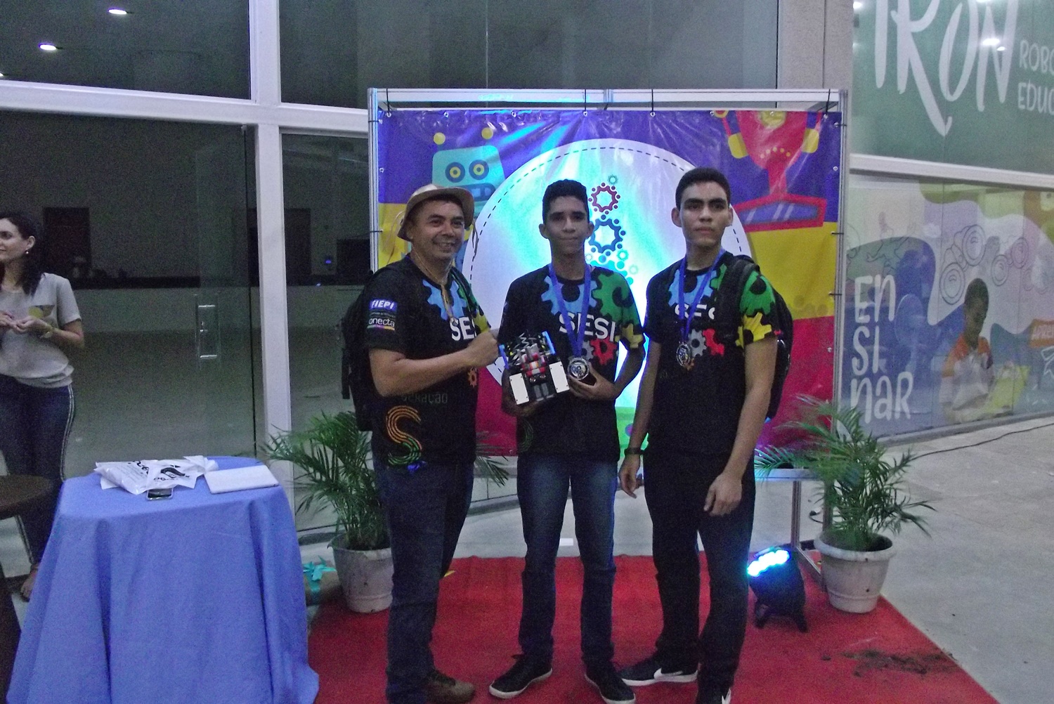 O evento foi realizado no Auditório do SENAC
