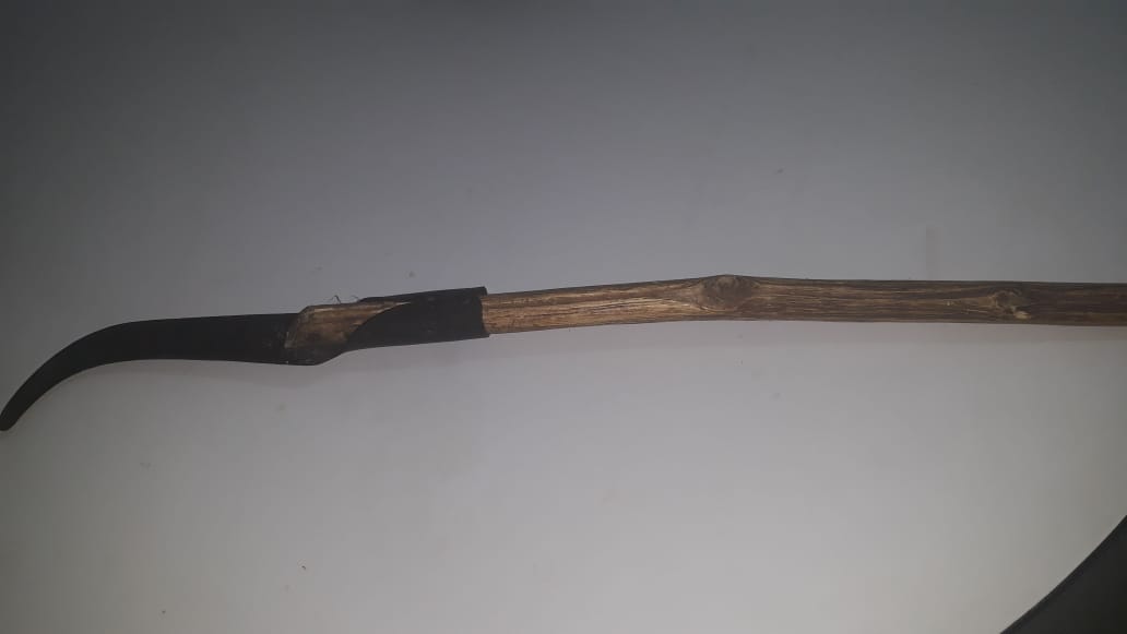 Material apreendido pela polícia