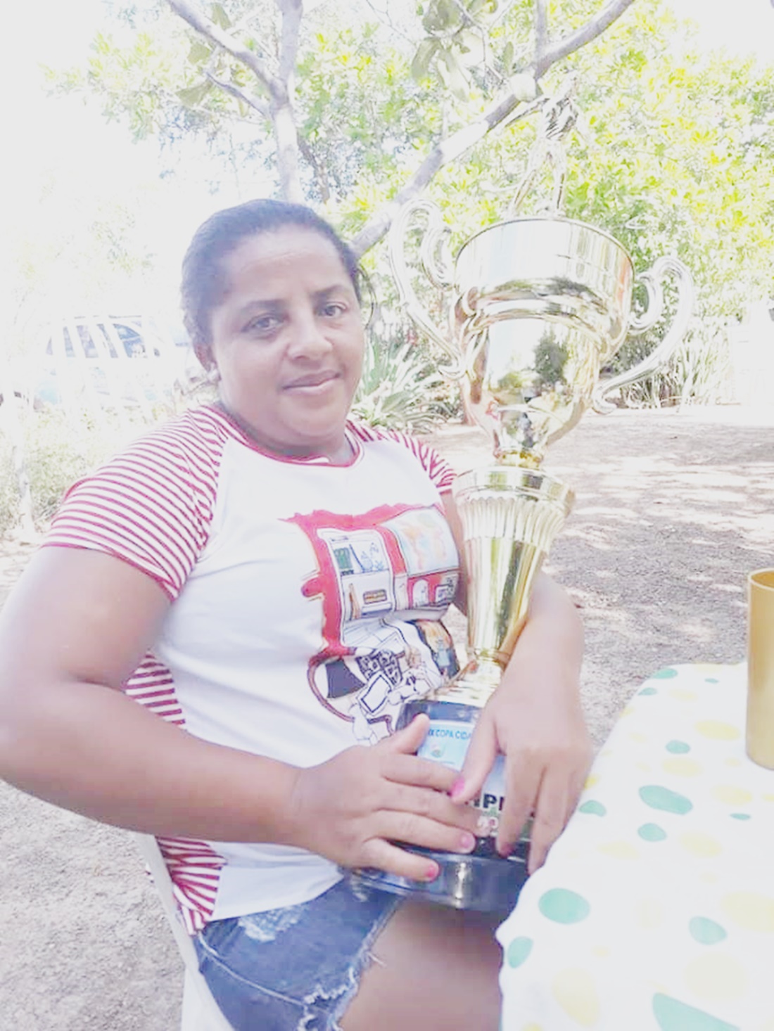 Cristina Maria da Conceição era desportista