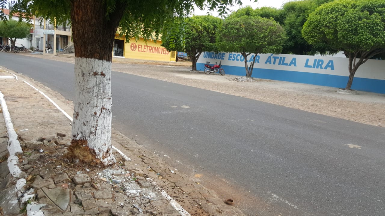 Local onde aconteceu a colisão