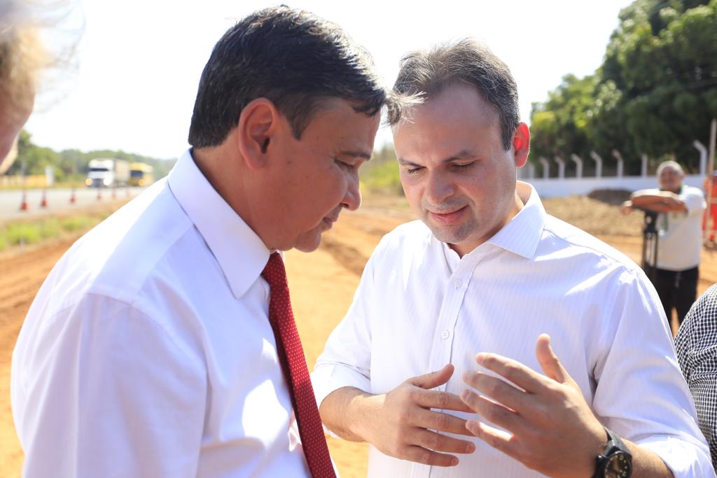 Wellington Dias e Mainha