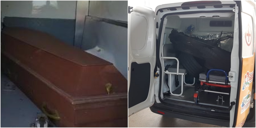 Ambulâncias apreendidas pela PRF 