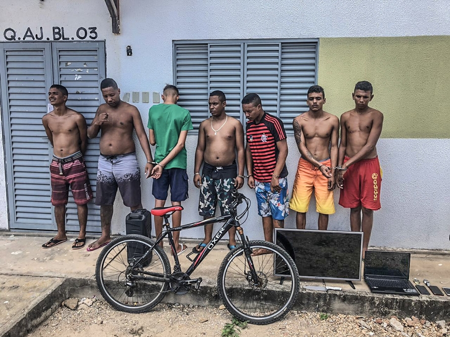 Grupo preso pela Força Tarefa
