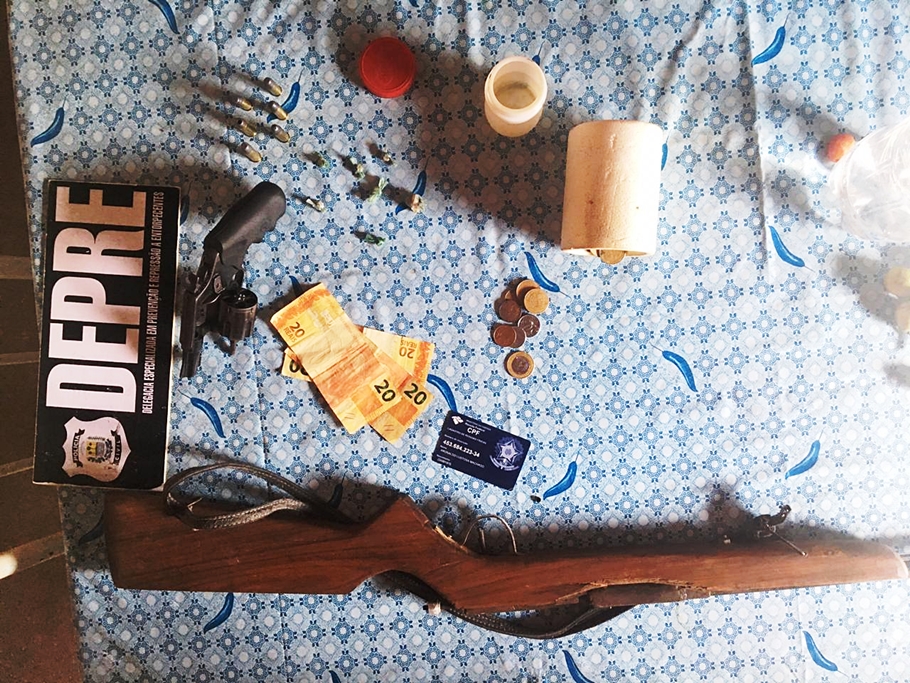 Material encontrado pela DEPRE