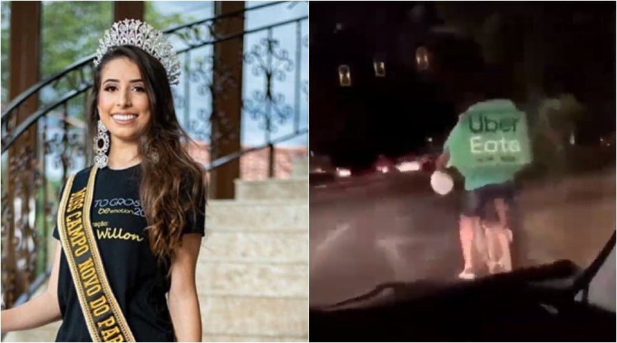Bruna Reis Figueiredo debochou de entregador