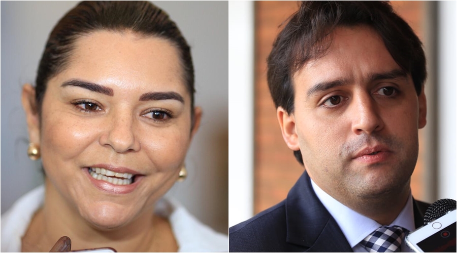 Janainna Marques e Flávio Júnior