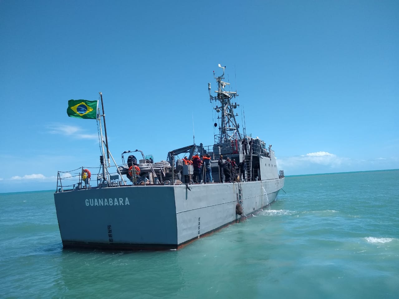 Navio patrulheiro da Marinha do Brasil