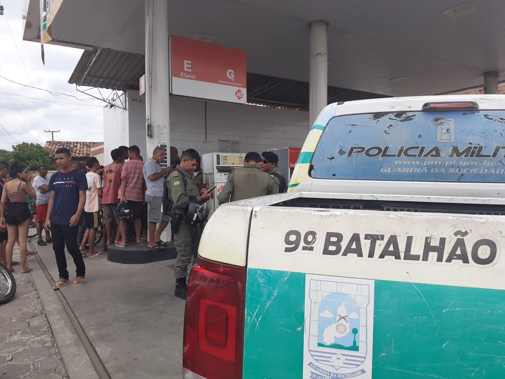 Polícia Militar isolou a área
