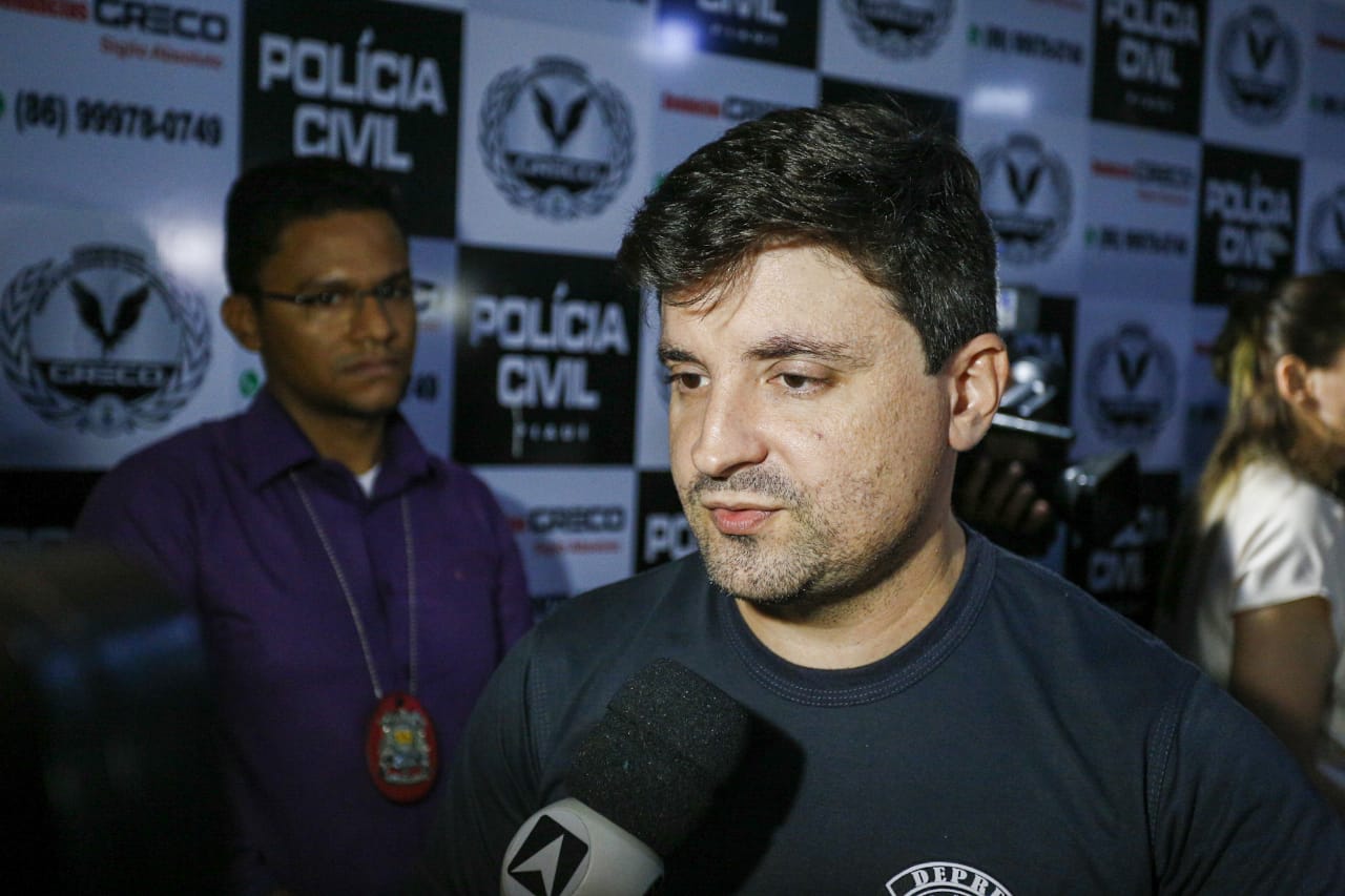 Delegado titular da DEPRE, Cadena Júnior