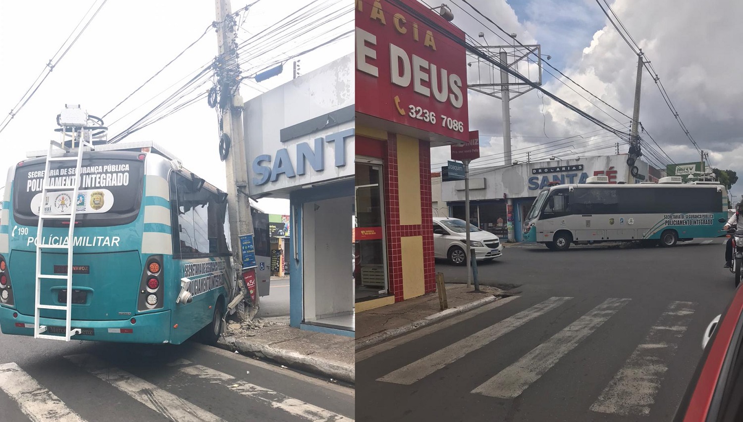 Ônibus da SSP-PI