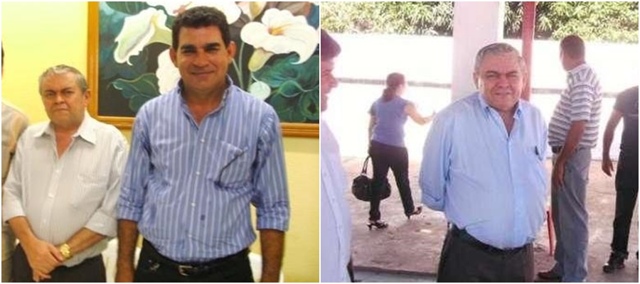 Ex-prefeito Benjamin Valente e o Ex-prefeito Nilmar Valente