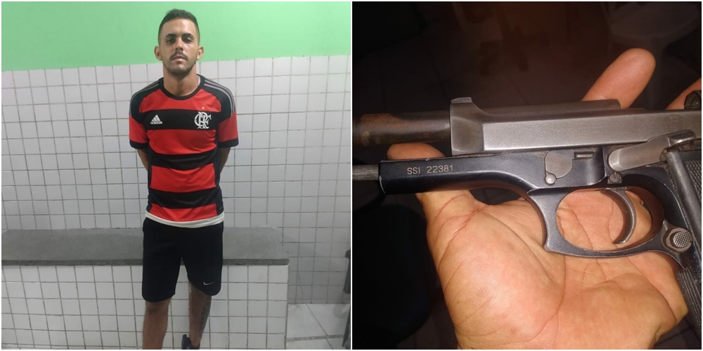 Danilo Fernandes preso pela Polícia Militar