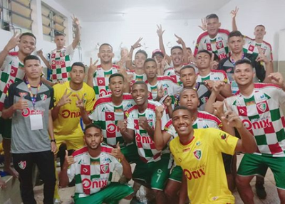 Equipe sub-20 do Fluminense-PI