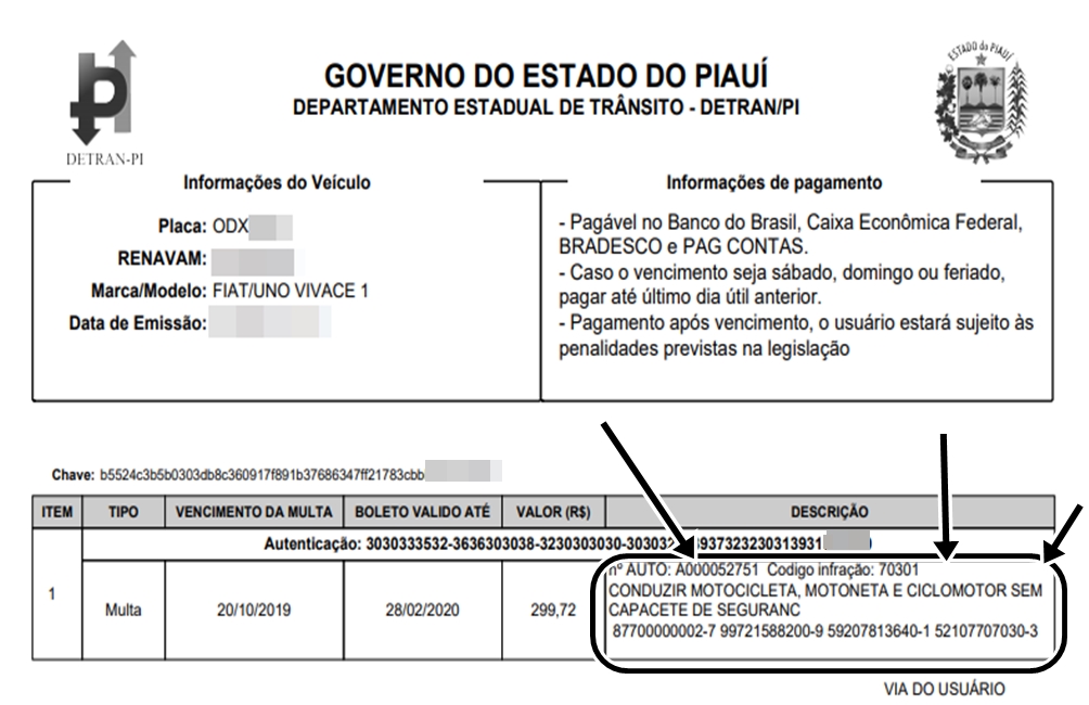 Auto de Infração de Trânsito