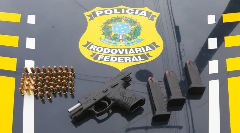 Munição apreendida pela PRF em Piripiri