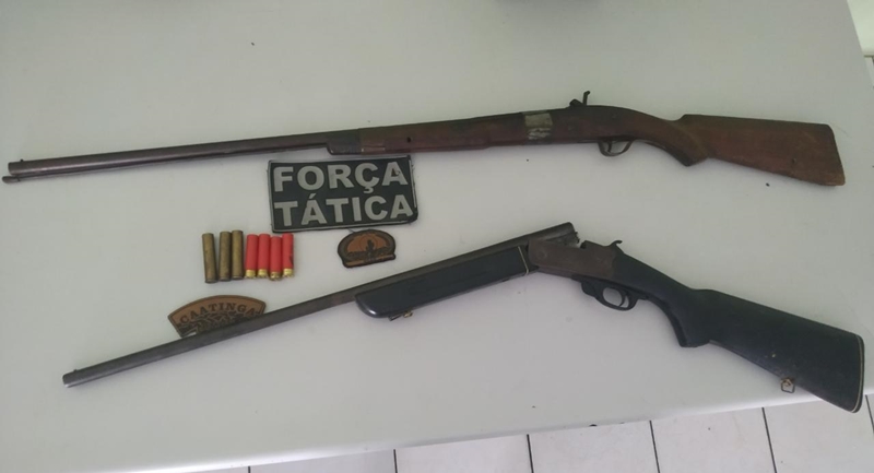 Apreensão de armas em Fronteiras