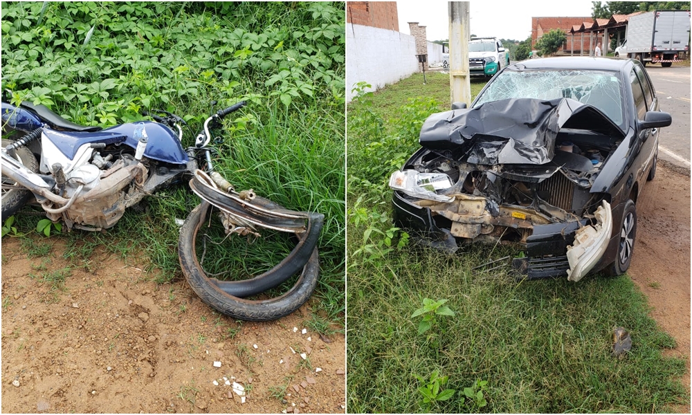 Veículos envolvidos no acidente